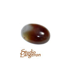 SALE!  Natural agate, cabochon, size 20x15x6.4mm, Natural agate, Natural Gemstone, Jewelry making - 1 piece