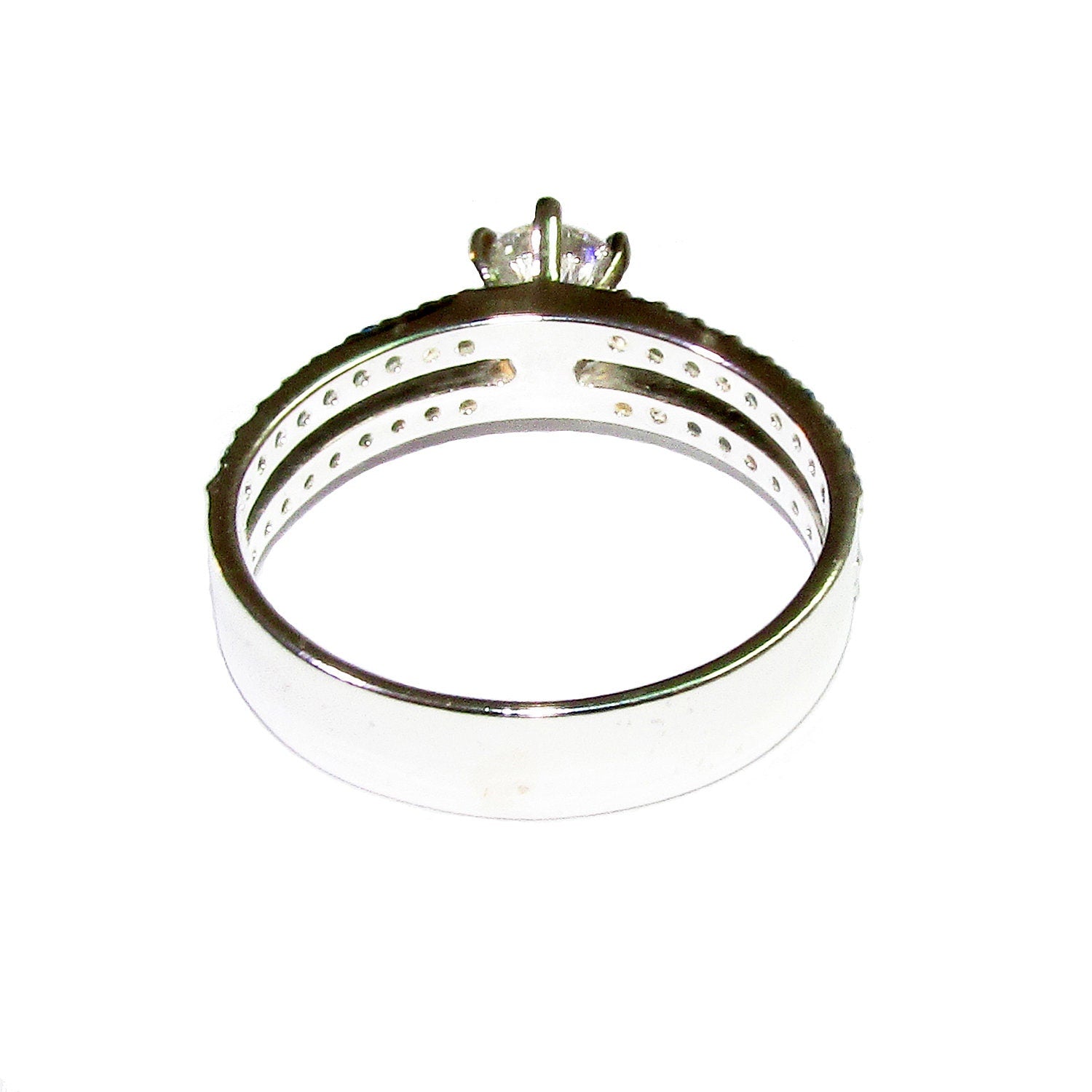 White topaz ring 925 sterling silver size 8, Handmade ring, single copy, sterling silver, White topaz, silver ring, gemstone, Gift ring
