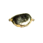 SALE!  Agate druse connector size 27x22mm, Natural agate, Natural Gemstone, Jewelry making - 1 piece