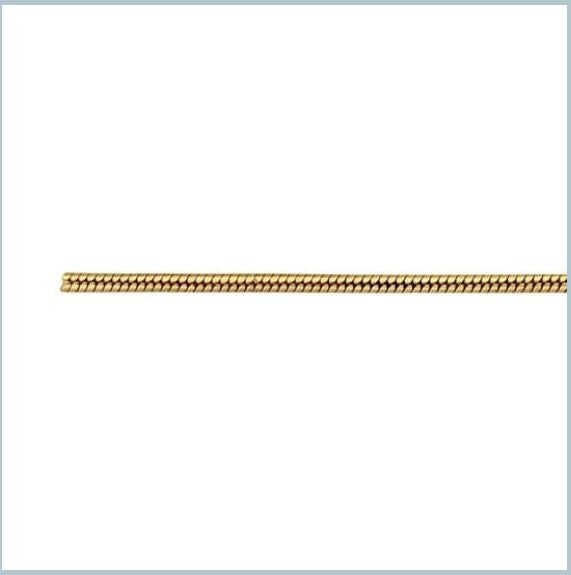 14/20 gold filled beading snake chain thickness 0.9mm, beading chain, Gold filled chain, Jewelry making, beading chain - 1 Ft (30 cm)