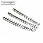 999 Fine silver Casted Bezel wire size 6.7x0.71 cm (2.6 inch) - 1 piece