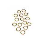10 pcs 14K Gold Filled Open Jump Rings 20 GA (0.8 mm) Diameter 2.0, 2.5, 3.0, 3.5, 4.0, 4.5, 5.0mm, Gold Filled jump rings, Jewelry making