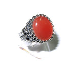 Statement Natural opal ring 925 sterling silver size 6, Handmade ring, single copy, sterling silver, Natural opal, silver ring, gemstone