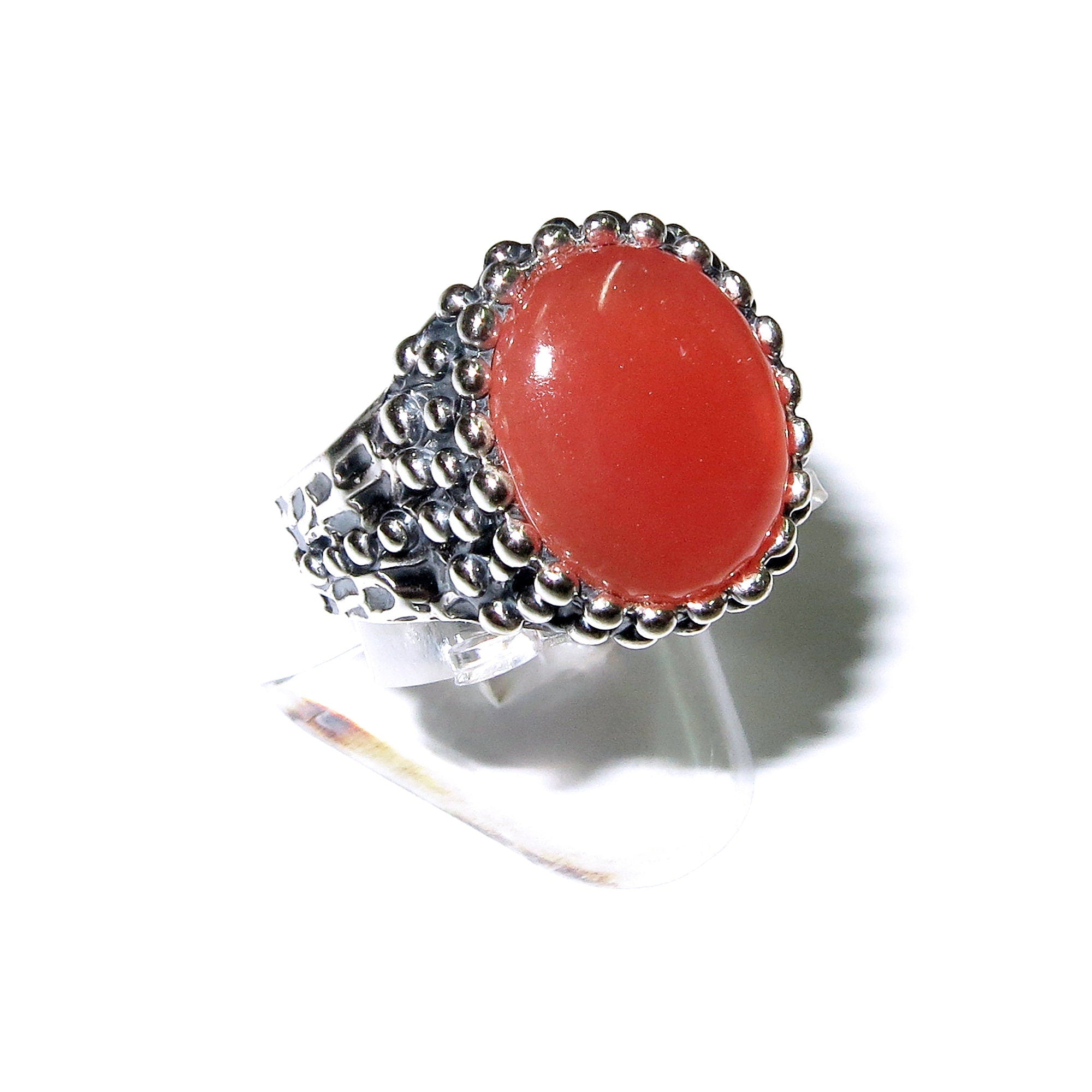 Statement Natural opal ring 925 sterling silver size 6, Handmade ring, single copy, sterling silver, Natural opal, silver ring, gemstone