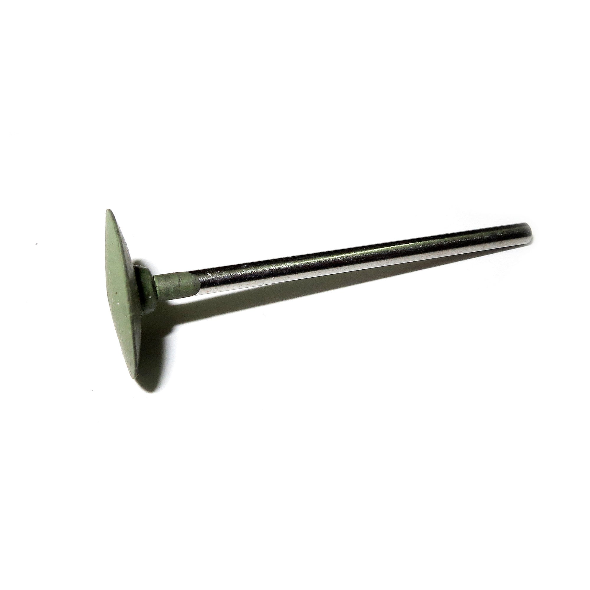 Green Rubber Silicone knife Polishers, Jewelry tools, Coarse grit, Jewelry making - 1 piece