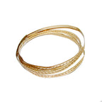 14K Yellow Gold filled Gallery wire, Bezel wire, Gallery ribbon, Gallery pattern, Jewelry making, Gold Filled Setting - 4 inch (10 cm)