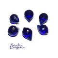 Natural Kyanite Teardrop faceted Beads size 10x7 mm, Kyanite Gemstone, Jewelry making, Natural Gemstone Teardrop beads - 1 piece
