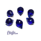 Natural Kyanite Teardrop faceted Beads size 10x7 mm, Kyanite Gemstone, Jewelry making, Natural Gemstone Teardrop beads - 1 piece