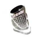 Agate man ring 925 sterling silver size 9 1/2, single copy, sterling silver, natural Agate, man ring, gemstone, Handmade ring