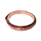 Natural Copper Bezel wire, Gallery wire, Gallery ribbon, Gallery pattern, Natural Copper, Wire, Jewelry making, Setting - 4 inch (10 cm)