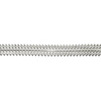 935 Argentium Silver Bezel wire, Gallery wire, Gallery ribbon, Gallery pattern, Jewelry making, Setting, Silver wire - 4 inch (10 cm)