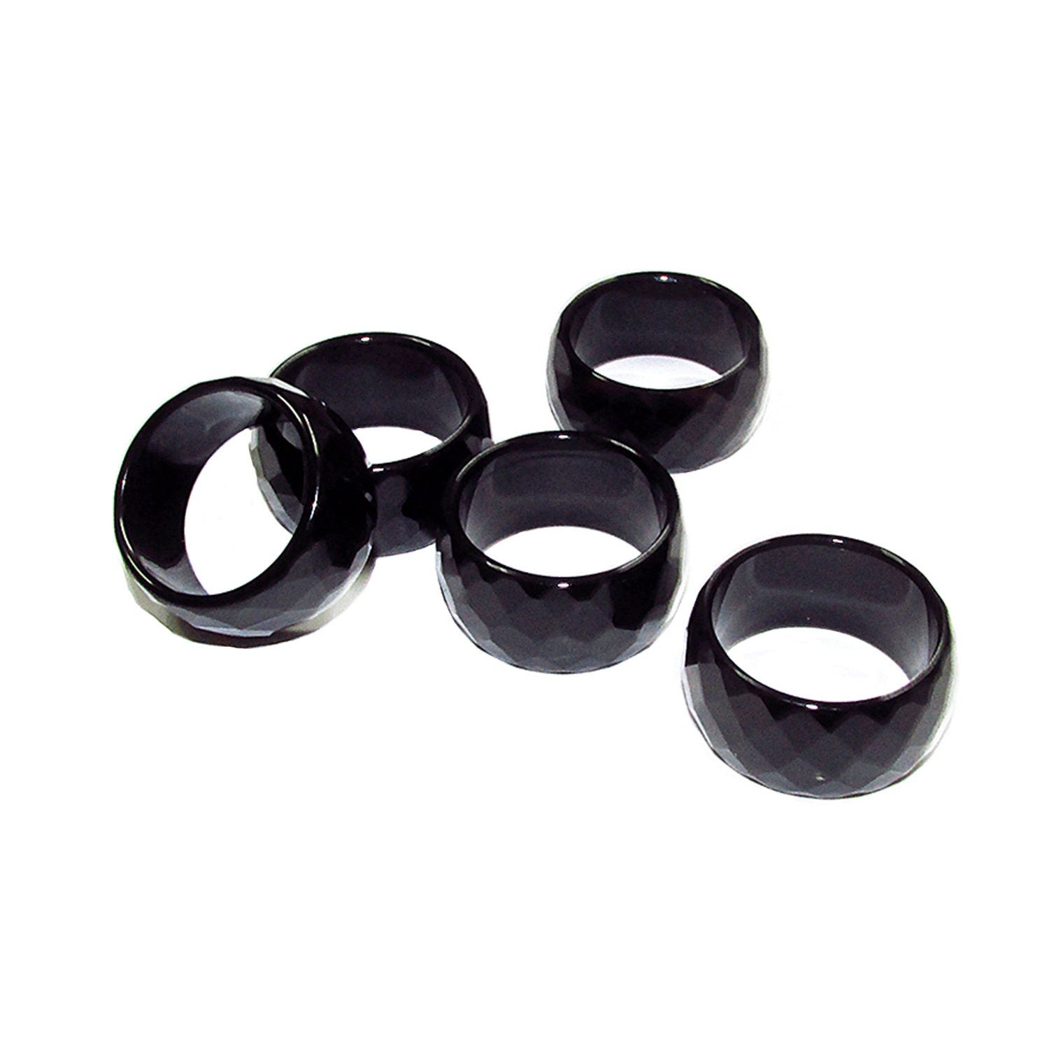 Natural Black onyx band Ring, size 7.0, 7. 1/2, 8.0, 9.0, Black onyx stone ring, Band Rings, Natural Gemstone, Unisex rings, Solid gemstone