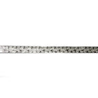 935 Argentium Silver Bezel wire, Gallery wire, Gallery ribbon, Gallery pattern, Jewelry making, Setting, Silver wire - 4 inch (10 cm)