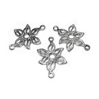 925 Sterling silver connector size 2.0x1.5 cm, Link component, Jewelry making, 925 Silver, Link Connector, Jewelry connector - 1 piece