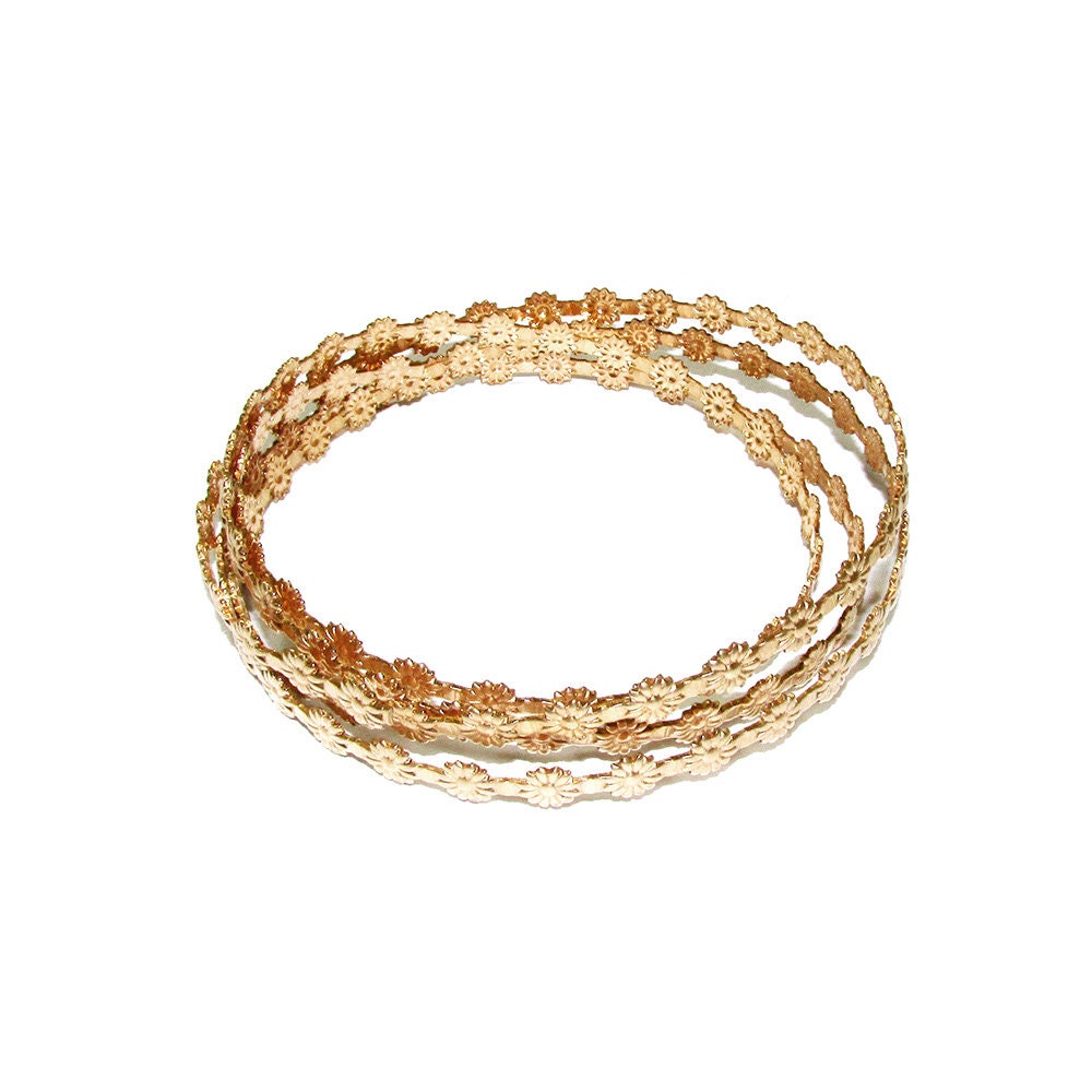 14K Yellow Gold filled Gallery wire, Jewelry making, Gallery ribbon, Gallery pattern, Gold Filled Wire, Gold Filled Setting - 4 inch (10 cm)