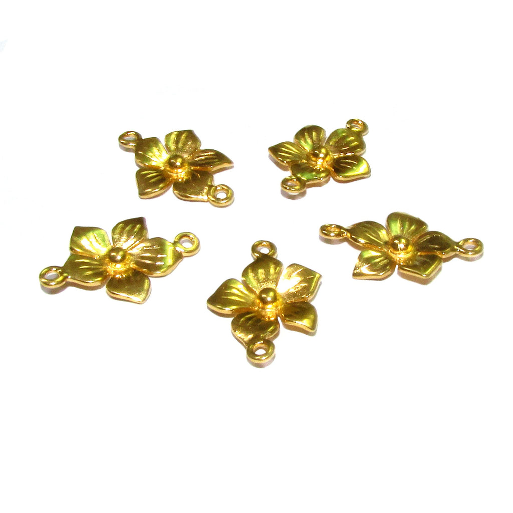 14K Gold filled link connector size 12x12 mm, gold filled link component, Link connector, Gold filled, Connector, Jewelry making - 1 piece