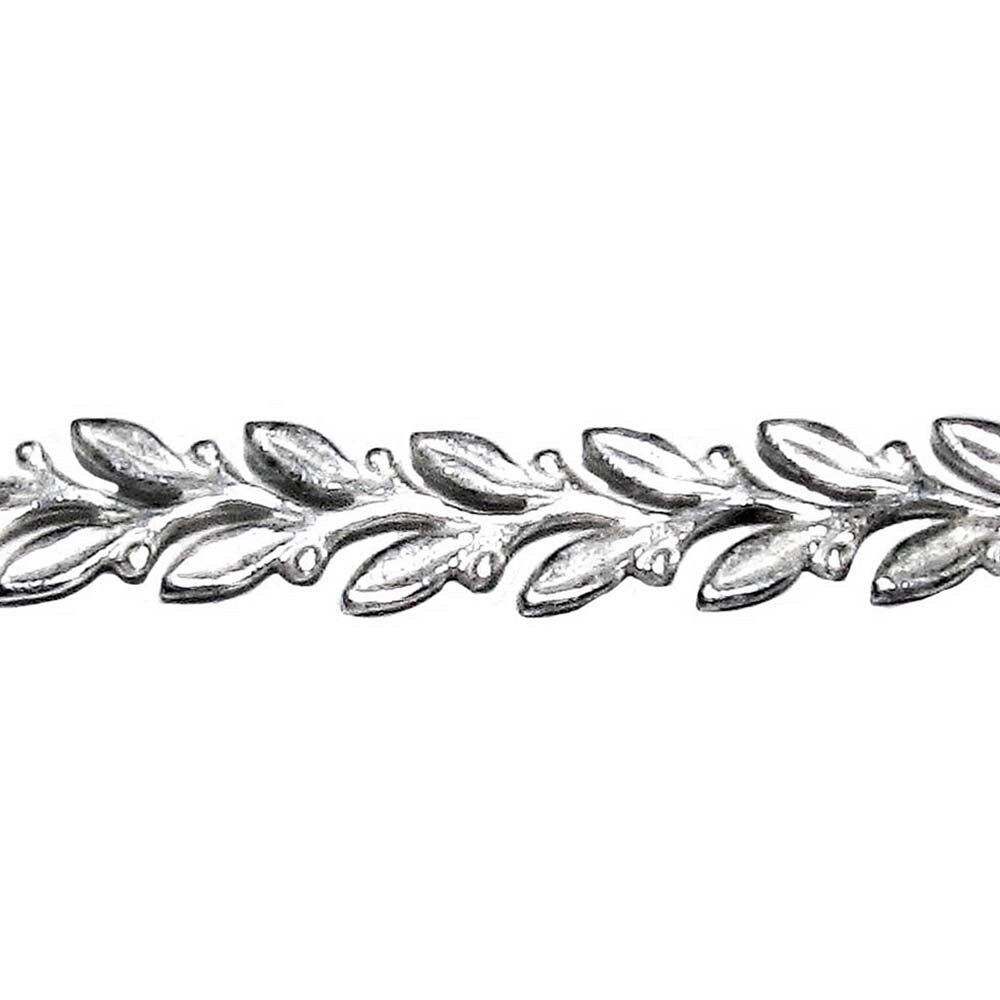 935 Argentium Silver Gallery wire, Bezel wire, Gallery ribbon, Gallery pattern, Jewelry making, Setting, Silver wire - 4 inch (10 cm)