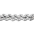 935 Argentium Silver Gallery wire, Bezel wire, Gallery ribbon, Gallery pattern, Jewelry making, Setting, Silver wire - 4 inch (10 cm)