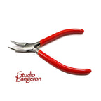 Bent chain nose pliers Professionally Prepared for Jewelry Making PL718, Bead Smith, Length 120 mm (4.8 inch), Jewelry making  - 1 piece