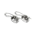 8x10 mm size 925 sterling silver blank earrings with bezel cup, Jewelry making, Setting, oval bezel cup, base earrings - 1 pair (2 piece)