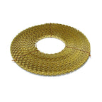 Natural Brass Gallery wire, Brass wire, Gallery pattern, Gallery ribbon, Wire, Jewelry making, Brass findings, Setting - 4 inch (10 cm)