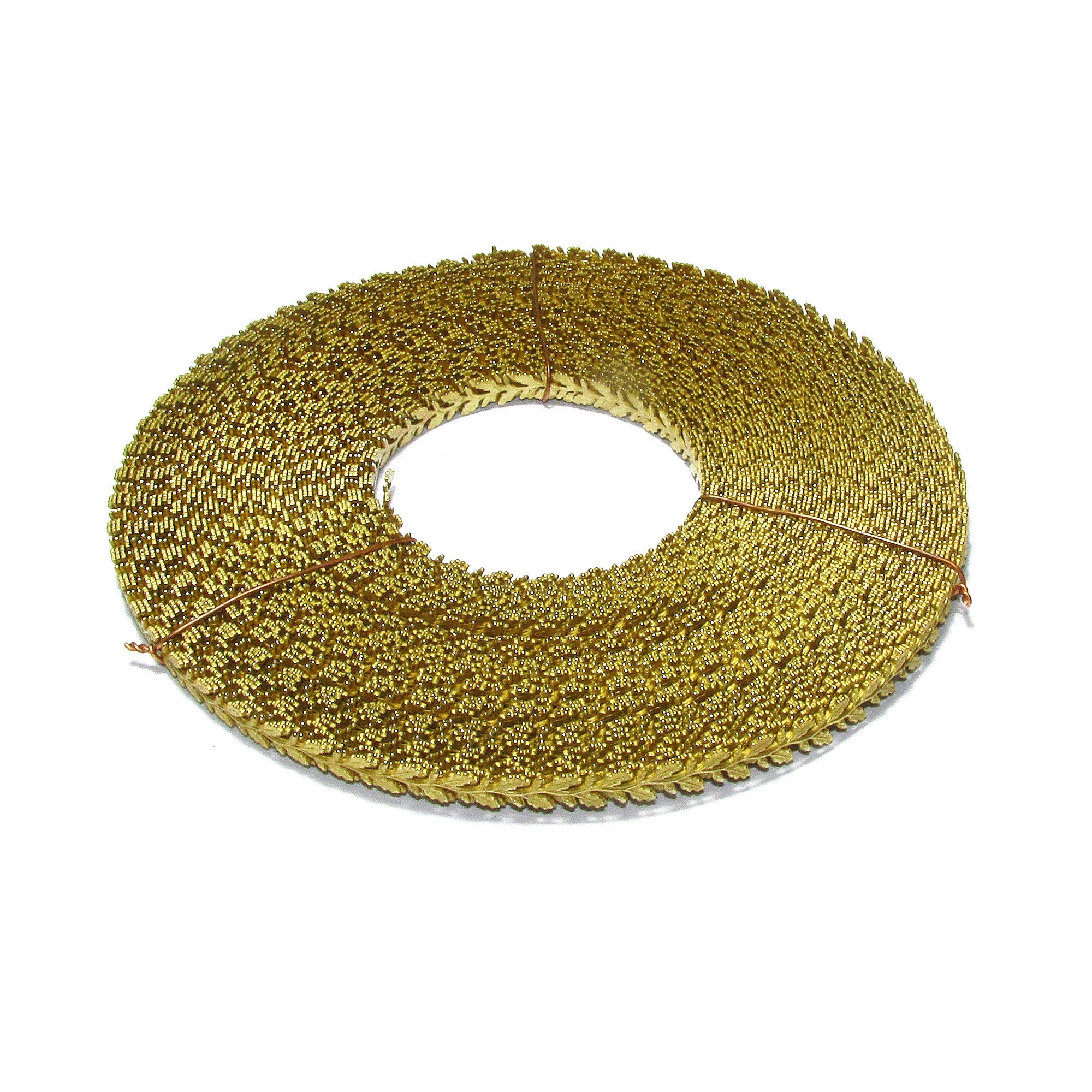 Natural Brass Gallery wire, Brass wire, Gallery pattern, Gallery ribbon, Wire, Jewelry making, Brass findings, Setting - 4 inch (10 cm)