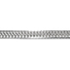 935 Argentium Silver Bezel wire, Gallery wire, Gallery ribbon, Gallery pattern, Argentium silver, Jewelry making, Setting - 4 inch (10 cm)