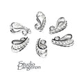 925 Sterling silver decorative Large Pendant Bails, sterling silver Bail, Jewelry making, Bail finding, bail for pendant, silver - 1 piece