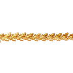 14K Yellow Gold filled Gallery wire, Bezel wire, Gallery ribbon, Jewelry making, Gold Filled Wire, Gold Filled Setting - 4 inch (10 cm)
