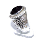 Black onyx Handmade man ring 925 sterling silver size 9, Handmade ring, single copy, 925 sterling silver, Black onyx, silver ring - 1 piece
