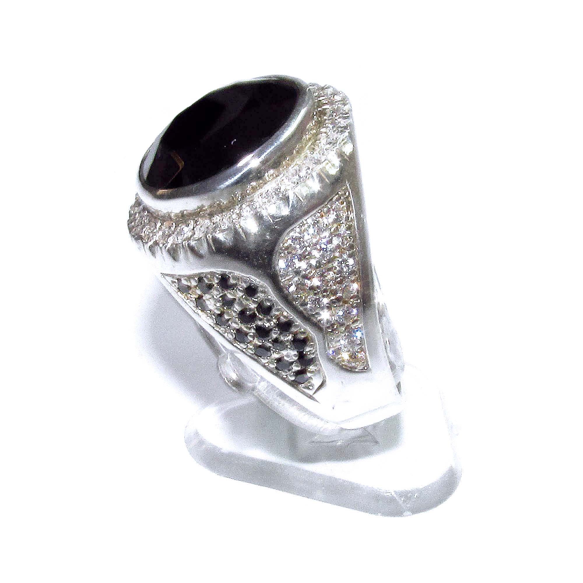 Black onyx Handmade man ring 925 sterling silver size 9, Handmade ring, single copy, 925 sterling silver, Black onyx, silver ring - 1 piece