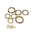 5 pcs/Pkg 14K Gold Filled Split ring size 5, 6, 7 mm, 14K Gold Filled, Split ring gold filled, Gold filled ring, Jewelry making, Findings