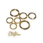 5 pcs/Pkg 14K Gold Filled Split ring size 5, 6, 7 mm, 14K Gold Filled, Split ring gold filled, Gold filled ring, Jewelry making, Findings
