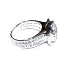 Statement White topaz ring 925 sterling silver size 6 1/2, Handmade ring, single copy, Sterling silver, Natural White topaz, White gemstone