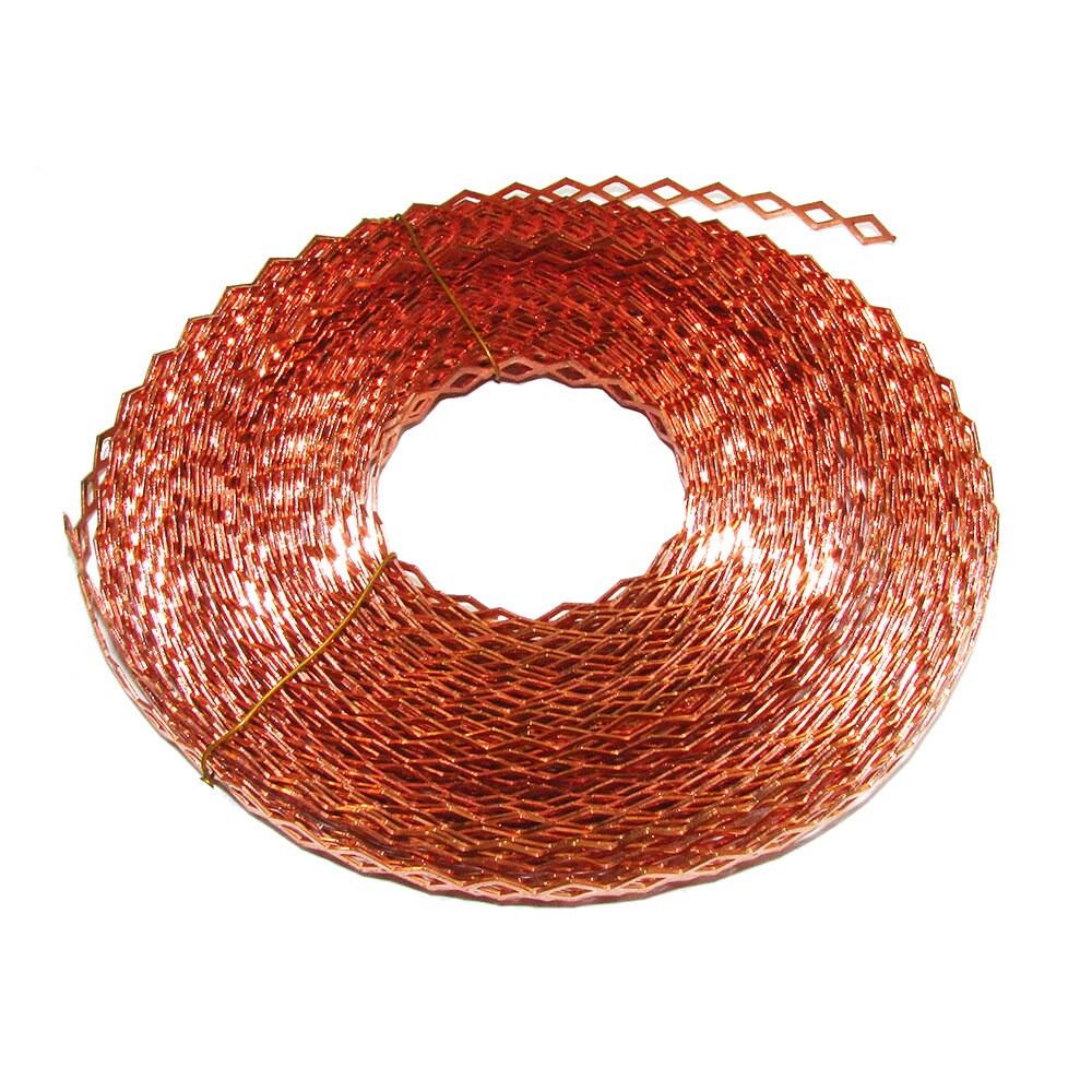Natural Copper Bezel wire, Gallery wire, Gallery ribbon, Gallery pattern, Setting, Copper wire, Jewelry making  - 4 inch (10 cm)