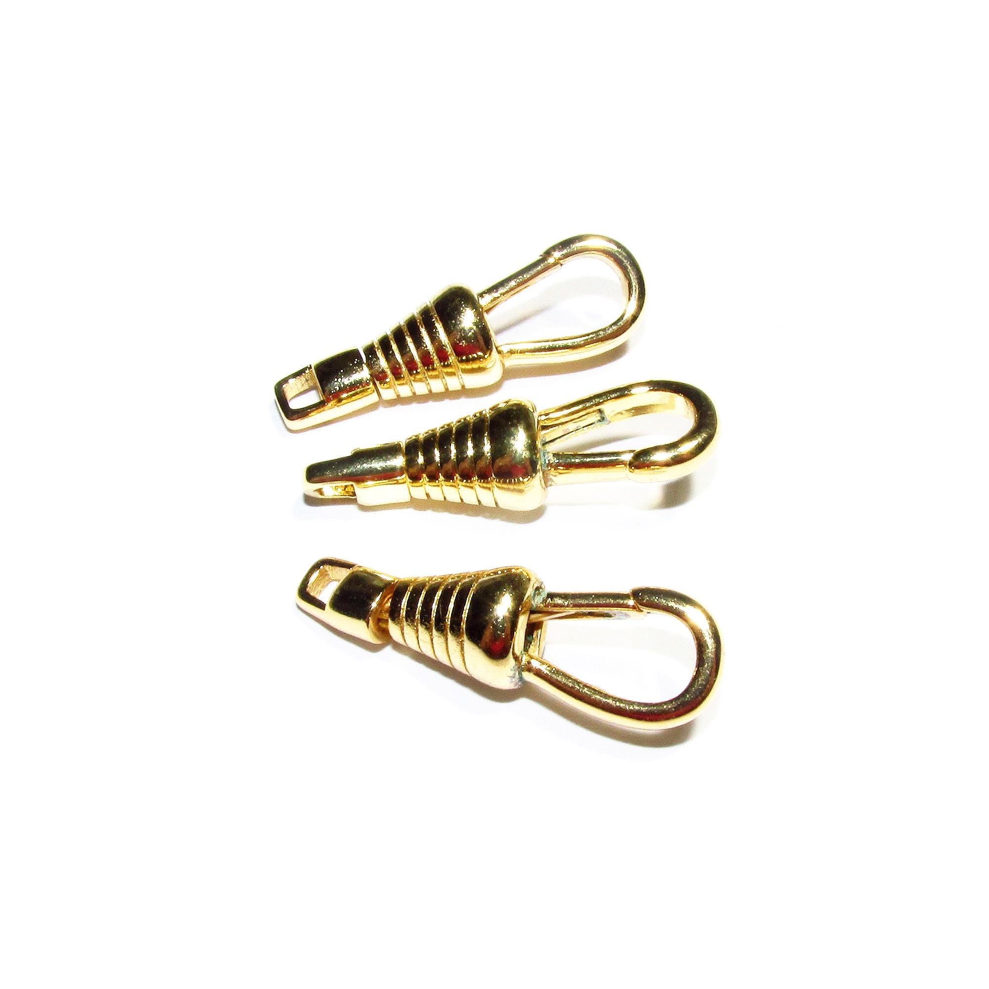 1 piece - 14K Yellow gold filled Albert swivel clasp 26.0mm with closed ring, Albert clasp, 14K Gold filled, Jewelry making