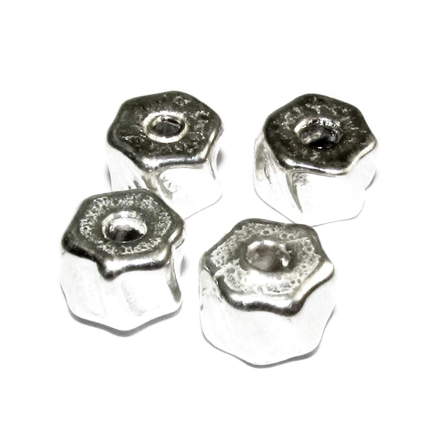 925 sterling silver handmade beads BP135, silver beads, Jewelry making, handmade beads, decorative beads, Original beads - 1 piece