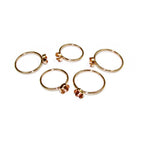 14K Yellow gold filled blank ring with flower bezel cup 6 mm size 4 - 11, Base ring, Gold filled ring, Jewelry making, setting - 1 piece