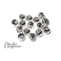 925 sterling silver diamond cut shiny beads size 6 mm, round beads, Jewelry making, silver beads, diamond cut, silver findings - 1 piece