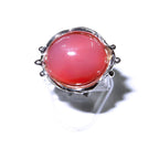 Statement Natural opal ring 925 sterling silver size 5, Handmade ring, single copy, sterling silver, Orange opal, silver ring, gemstone