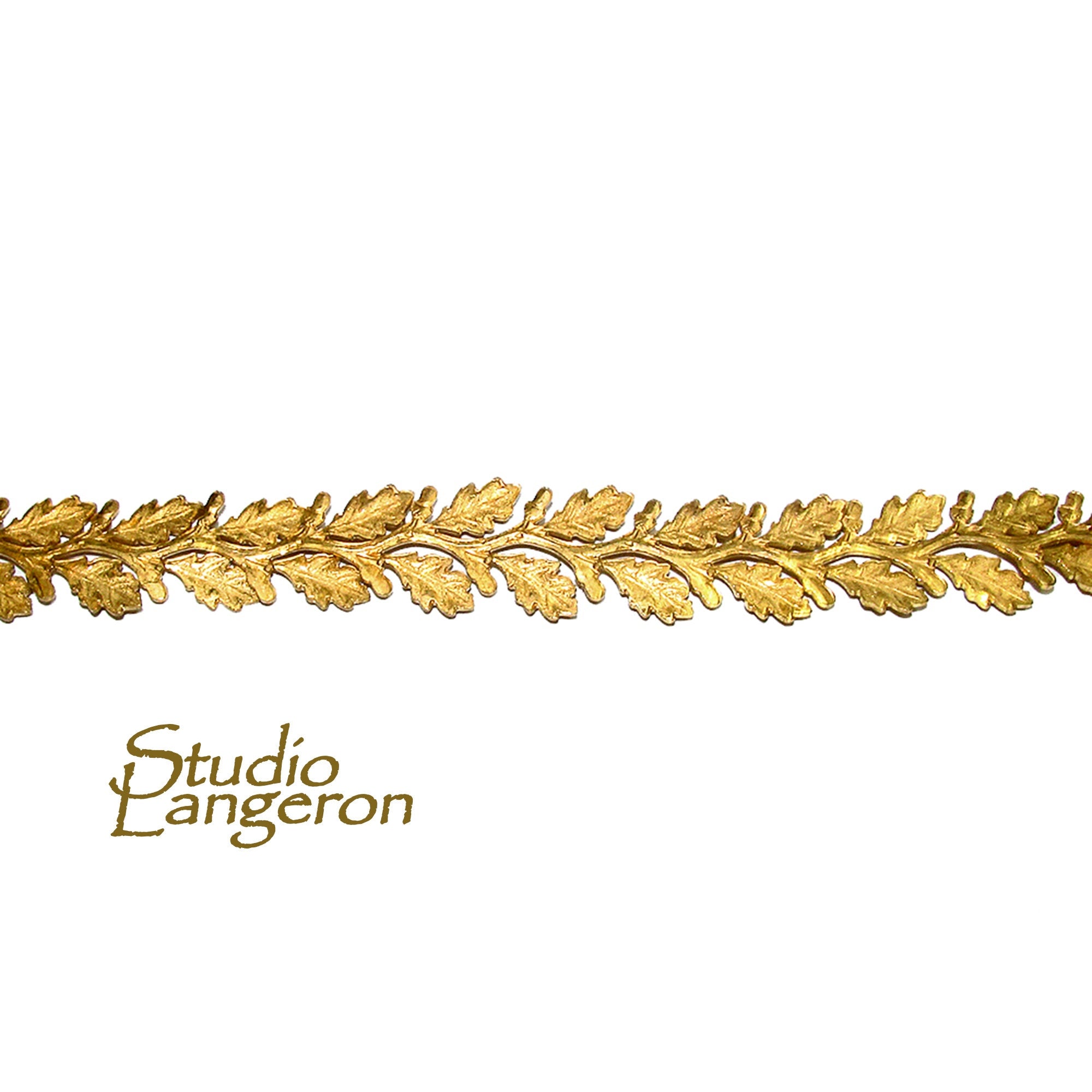 Natural Brass Gallery wire, Brass wire, Gallery pattern, Gallery ribbon, Wire, Brass findings, Jewelry making, Setting - 4 inch (10 cm)
