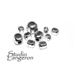 925 Sterling silver rectangle beads size 2, 2.5, 3, 4, 5, 8 mm, Rectangle beads, silver beads, Finding beads, Jewelry making - 1 piece