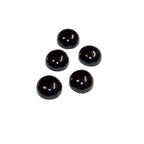 8 mm Natural Black spinel round Cabochon, Jewelry making, Natural gemstone, Round cabochon, Jewelry making, Black spinel - 1 piece