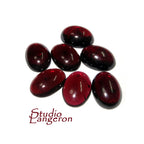 10x14 mm Garnet Oval Cabochon Natural Gemstone Calibrated Size, Garnet Gemstone, Natural gemstone, Garnet cabochon, Jewelry making - 1 piece