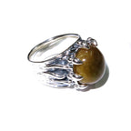 Natural Jade ring 925 sterling silver size 6 1/2, handmade ring, single copy, Natural Jade, silver ring, Jade gemstone, Statement ring