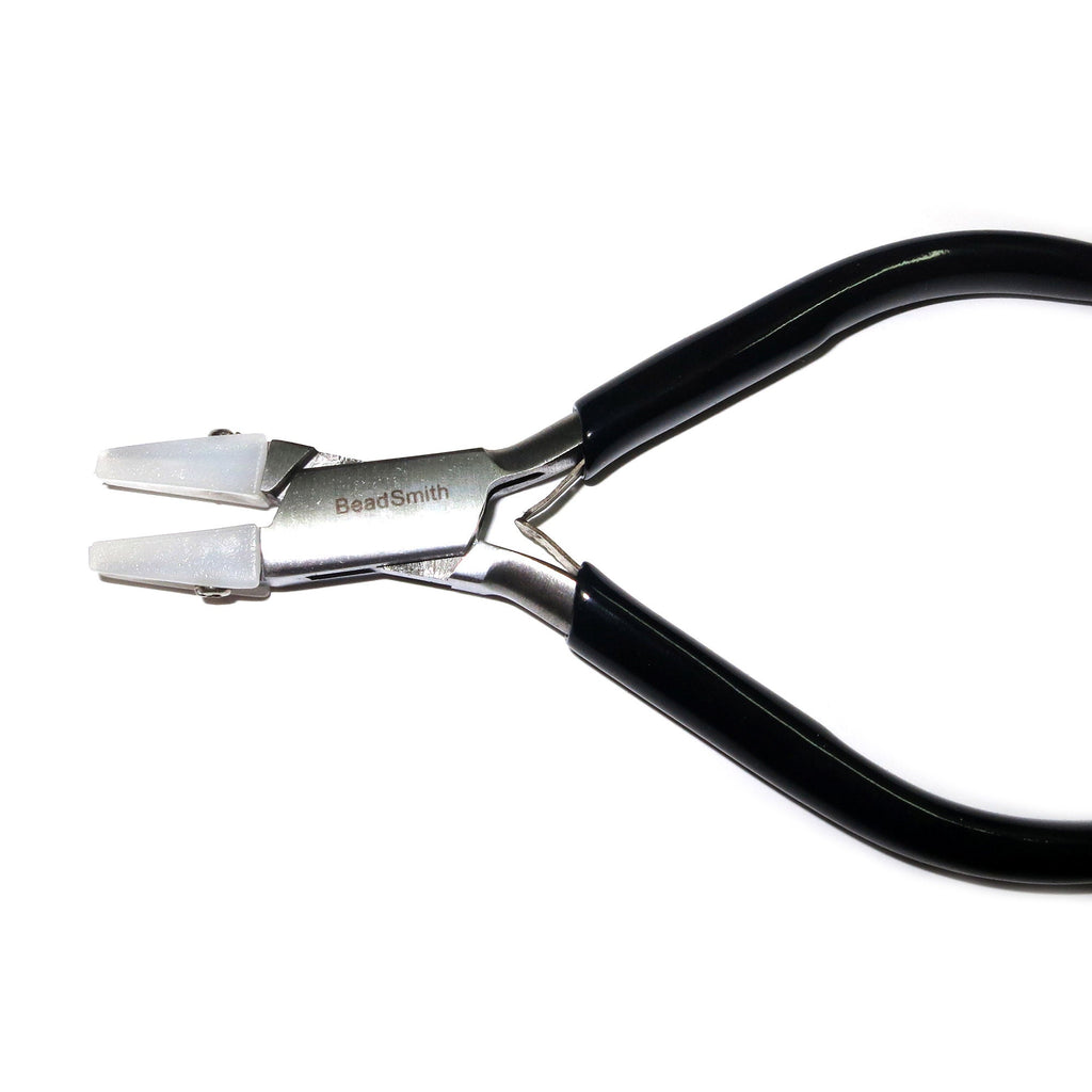 Nylon Flat Nose Pliers Professionally Prepared for Jewelry Making PL560, Bead Smith, Length 120 mm (4.8 inch), Jewelry making  - 1 piece