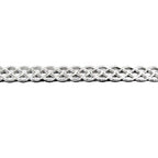 935 Argentium Silver Bezel wire, Gallery wire, Gallery ribbon, Gallery pattern, Jewelry making, Setting, Silver wire - 4 inch (10 cm)