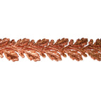 Natural Copper Bezel wire, Gallery wire, Gallery ribbon, Gallery pattern, Natural Copper, Jewelry making, Setting, Findings - 4 inch (10 cm)