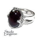 Statement Natural opal ring 925 sterling silver size 7, Handmade ring, single copy, sterling silver, Brown opal, silver ring, gemstone