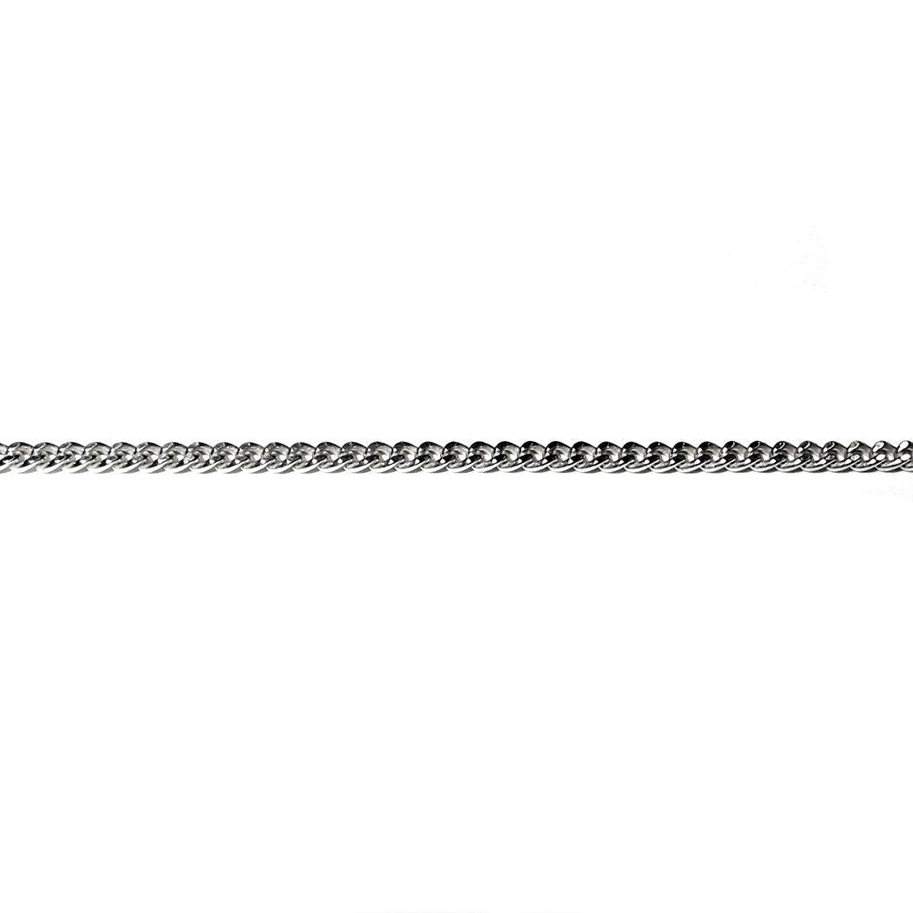 1.5 mm 925 Sterling Silver panzer chain, panzer chain, 925 silver shiny chain, silver chine, Jewelry making - 1 Ft (30 cm)